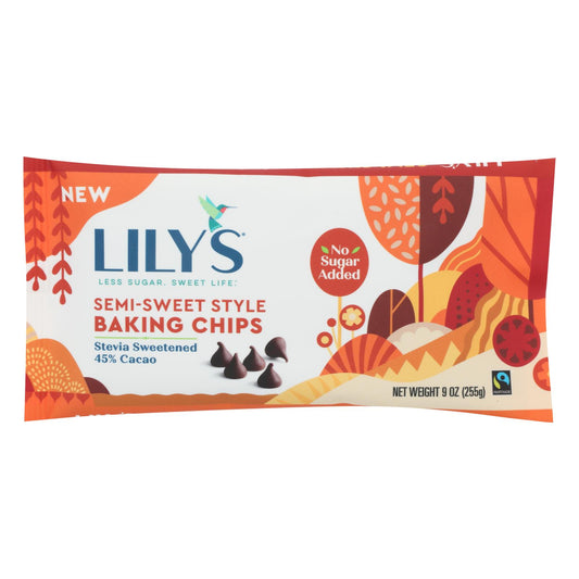 Lily's Sweets - Baking Chips Sem Sweet Styl - Case Of 12 - 9 Oz | OnlyNaturals.us