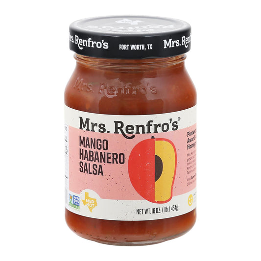 Mrs. Renfro's Mango Habanero Salsa - Mango - Case Of 6 - 16 Oz. | OnlyNaturals.us