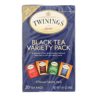 Twinings Tea Black Tea - Case Of 6 - 20 Bags | OnlyNaturals.us