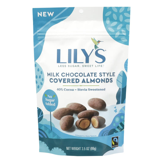 Lily's Sweets - Cvrd Almond Milk Chocolate Stevia - Case Of 12 - 3.5 Oz | OnlyNaturals.us