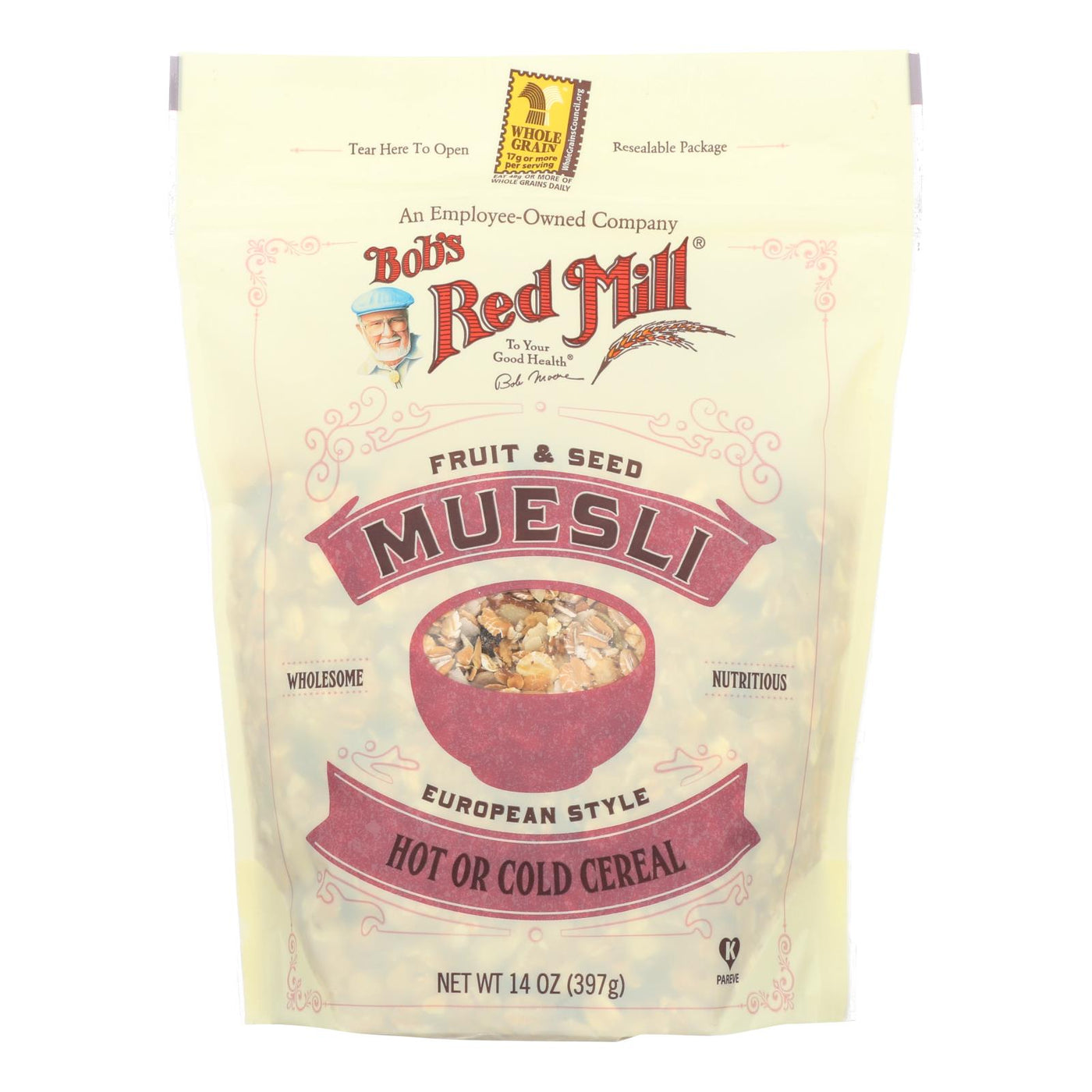 Bob's Red Mill - Cereal - Fruit & Seed Muesli - Case Of 4 - 14 Oz | OnlyNaturals.us