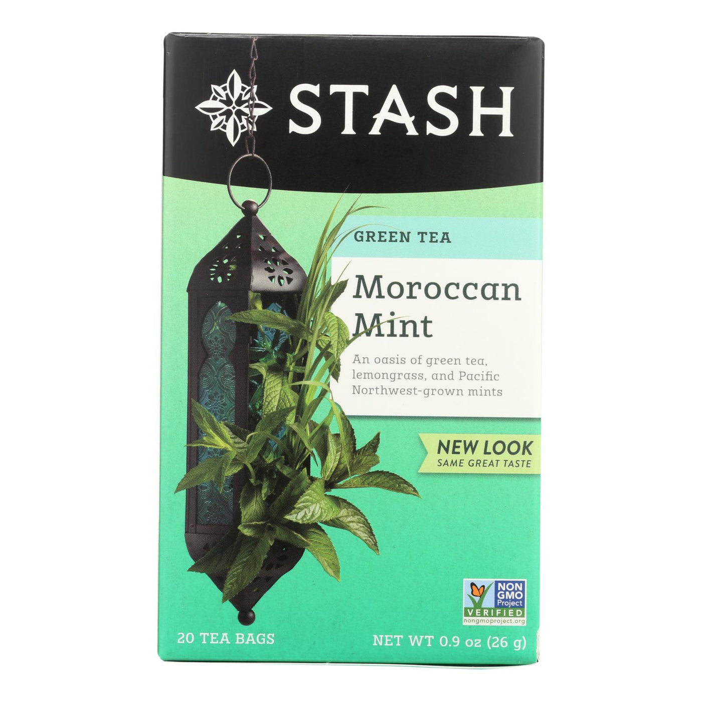 Stash Tea Green Tea - Moroccan Mint - Case Of 6 - 20 Bags | OnlyNaturals.us