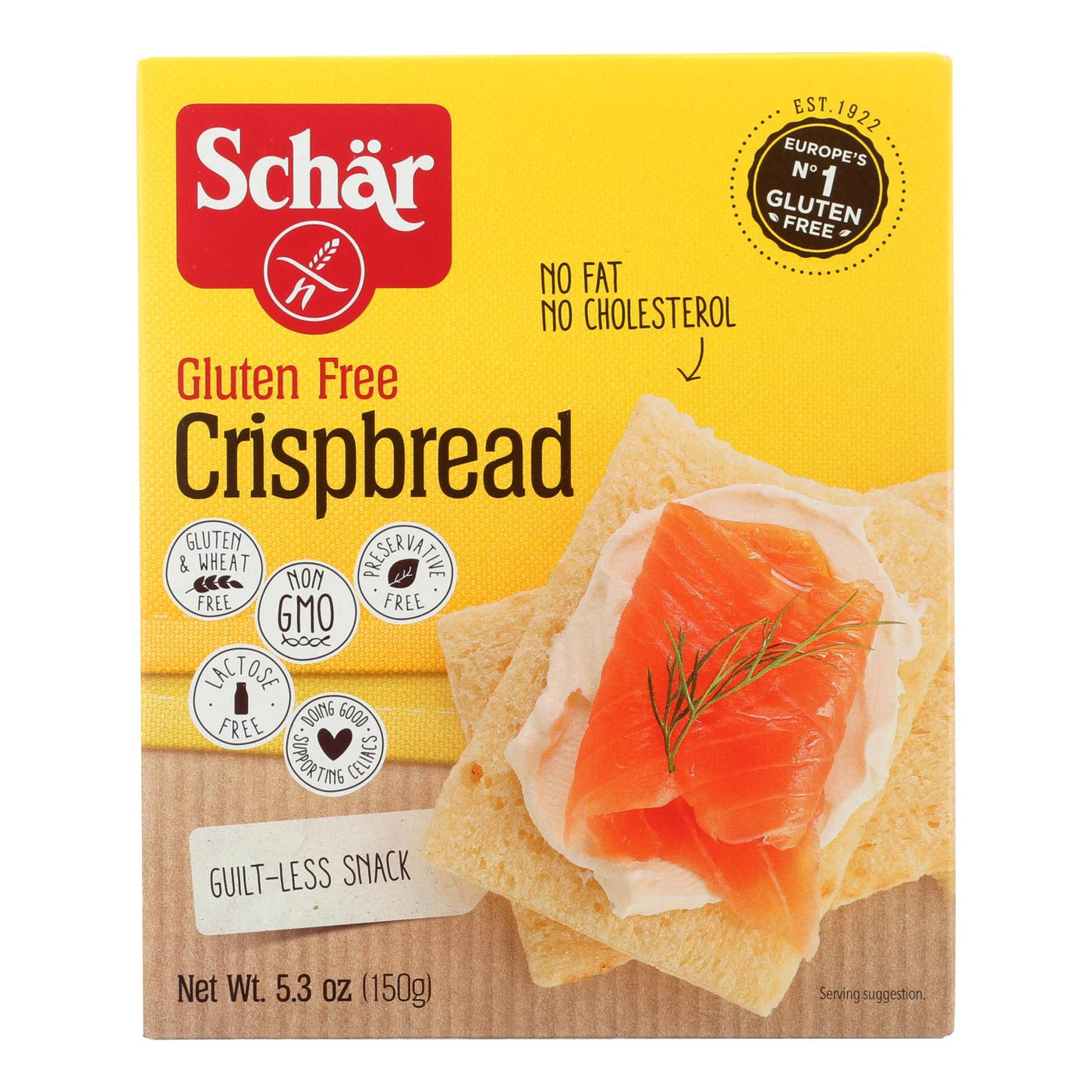 Schar - Crispbread Gluten Free - Case Of 6-5.3 Oz | OnlyNaturals.us
