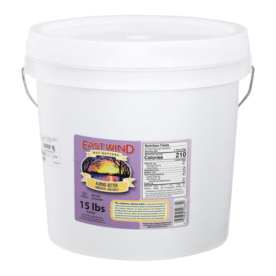 East Wind Almond Butter - Smooth - 15 Lb.