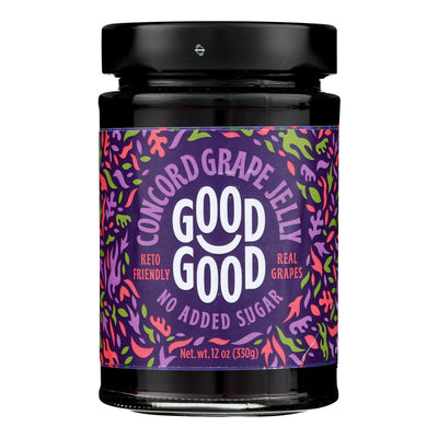 Good Good - Jelly Concrd Grpe No Sugar - Case Of 6-12 Oz | OnlyNaturals.us
