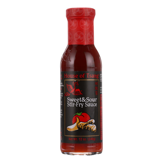 House Of Tsang Sauce - Sweet And Sour Stir-fry - 12 Oz - Case Of 6 | OnlyNaturals.us