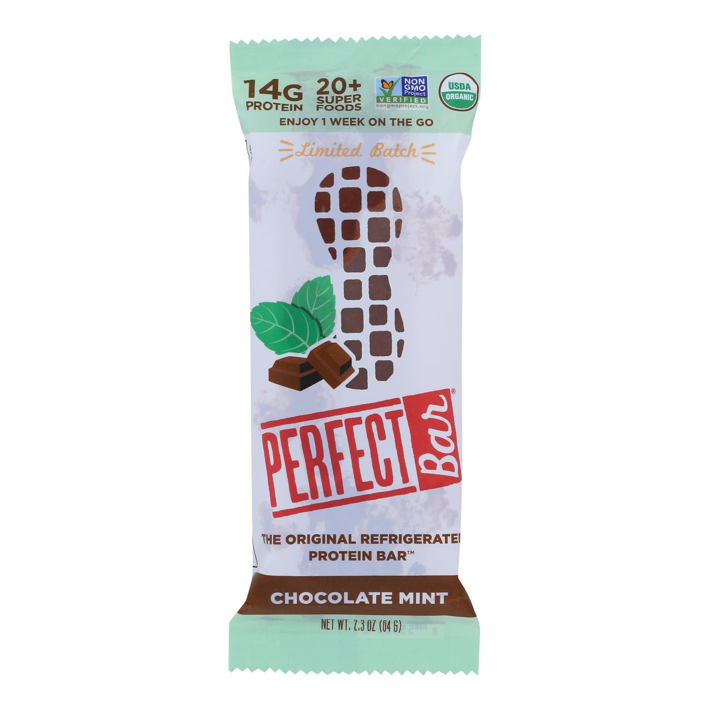 Perfect Bar - Bar Chocolate Mint - Case Of 8 - 2.3 Oz | OnlyNaturals.us