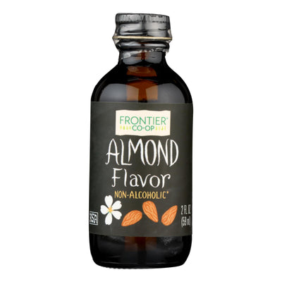 Frontier Herb Almond Flavor - 2 Oz | OnlyNaturals.us