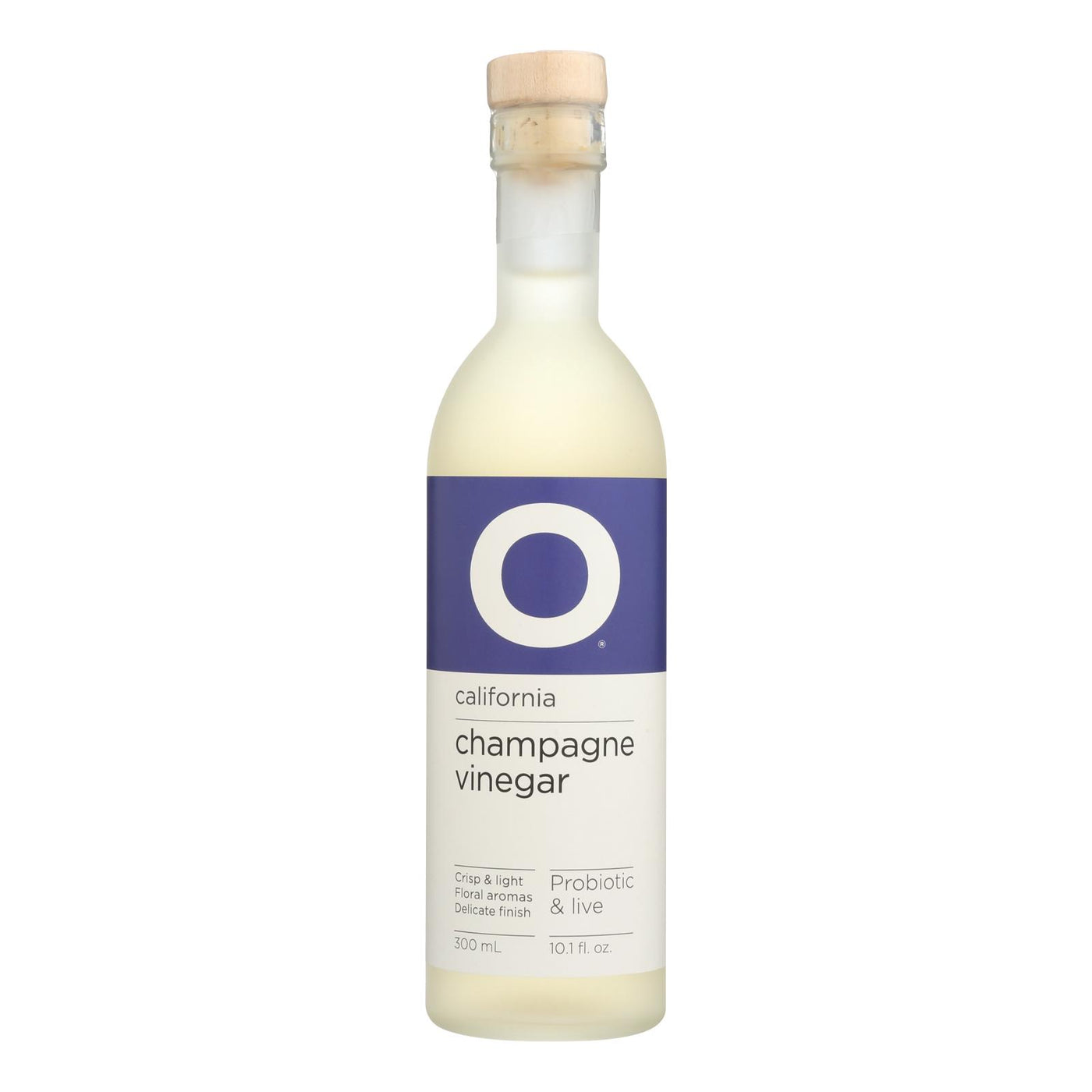 O Olive Oil - Vinegar Champagne - Case Of 6 - 10.1 Fz | OnlyNaturals.us