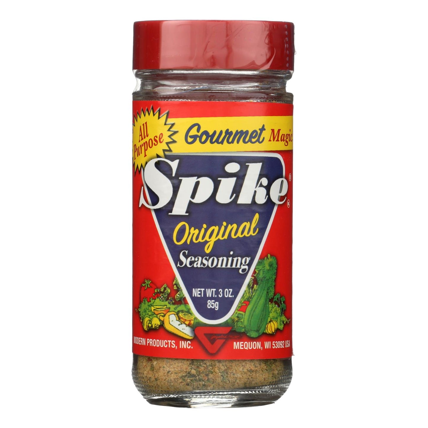 Modern Products Spike Gourmet Natural Seasoning - Original Magic - 3 Oz - Case Of 6 | OnlyNaturals.us