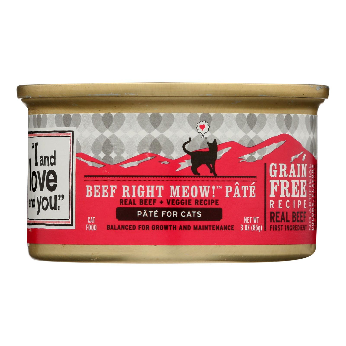 I And Love And You Wholly Cow - Wet Food - Case Of 24 - 3 Oz. | OnlyNaturals.us