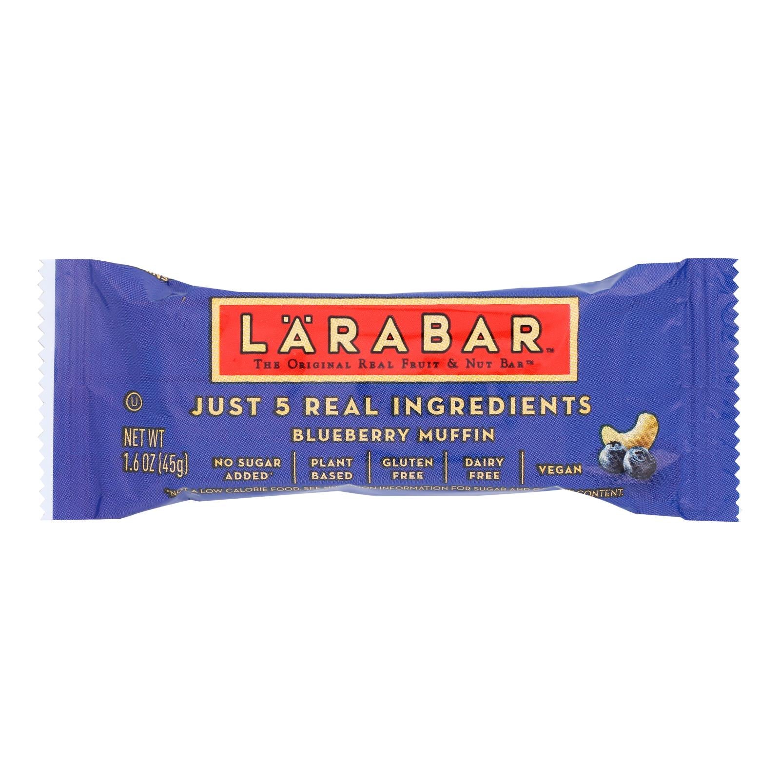 Larabar - Blueberry Muffin - Case Of 16 - 1.6 Oz | OnlyNaturals.us