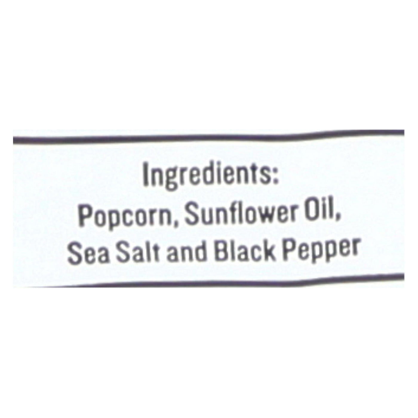 Skinnypop Popcorn Skinny Pop - Sea Salt And Black Pepper - Case Of 12 - 4.4 Oz. | OnlyNaturals.us