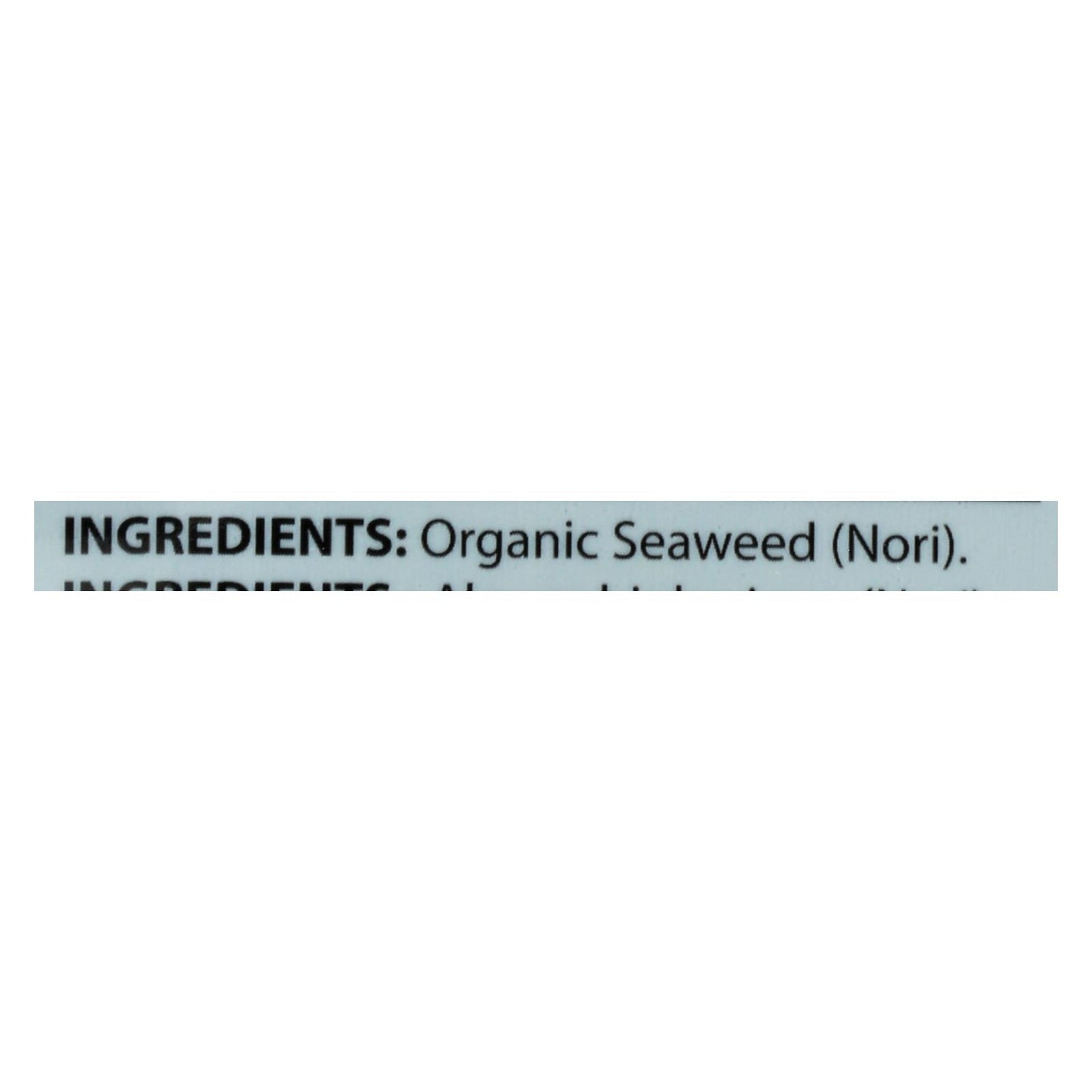 Seasnax Raw Seaweed Snack - Case Of 16 - 1 Oz. | OnlyNaturals.us