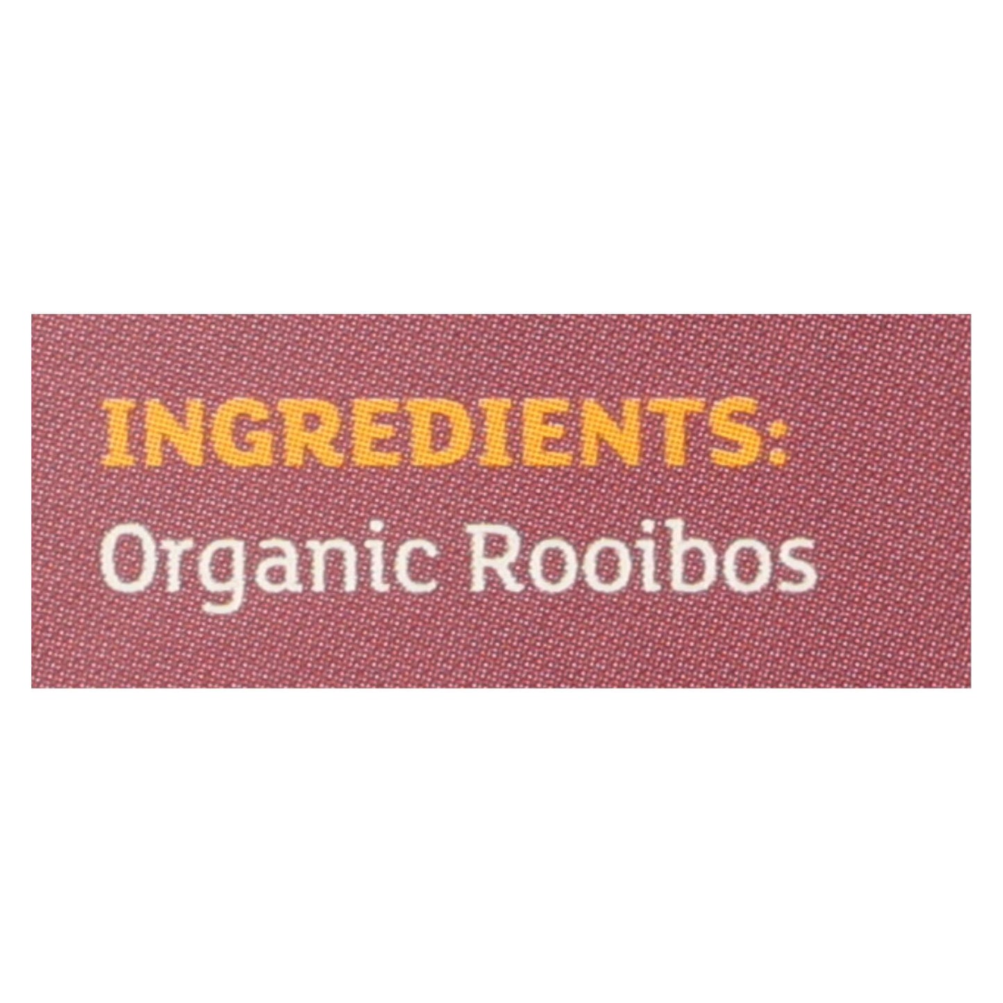 Equal Exchange Organic Rooibos Tea - Rooibos Tea - Case Of 6 - 20 Bags | OnlyNaturals.us