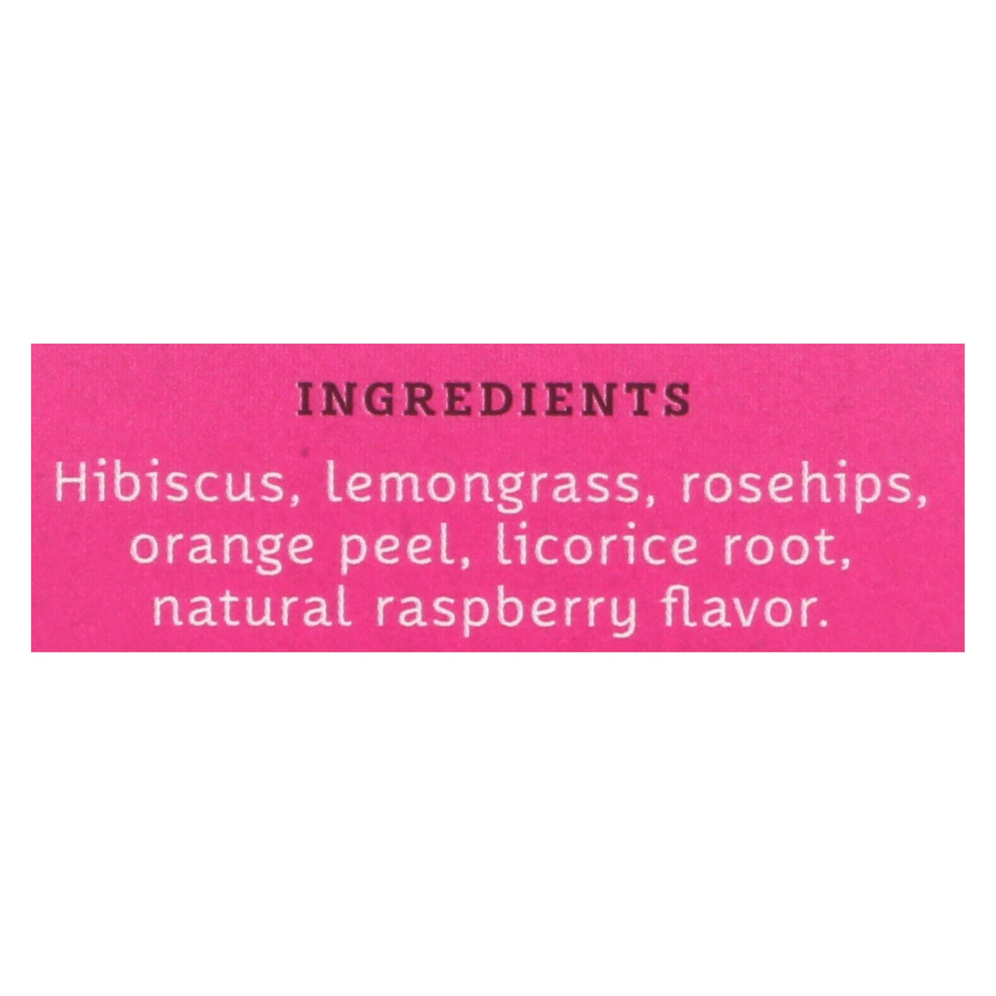 Stash Tea Hibiscus Herbal?tea - Wild Raspberry - Case Of 6 - 20 Bags | OnlyNaturals.us