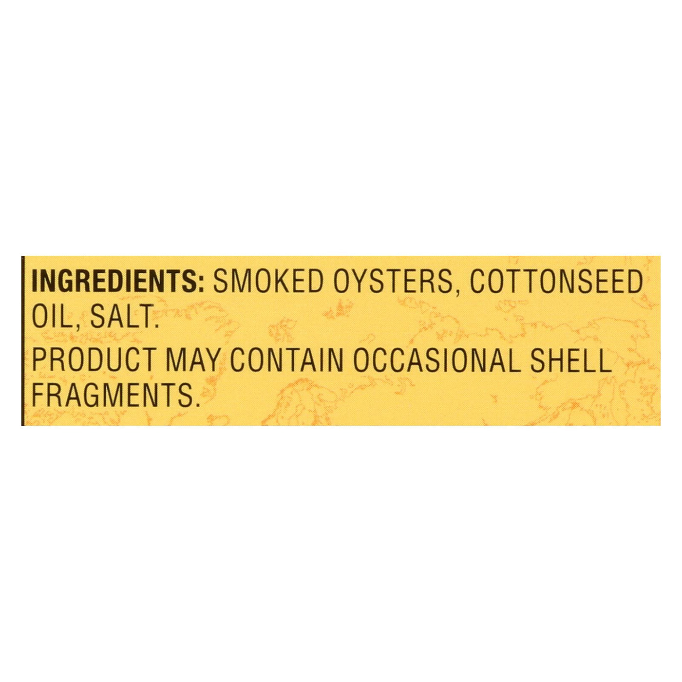 Reese Oysters - Smoked - Large - 3.7 Oz - Case Of 10 | OnlyNaturals.us