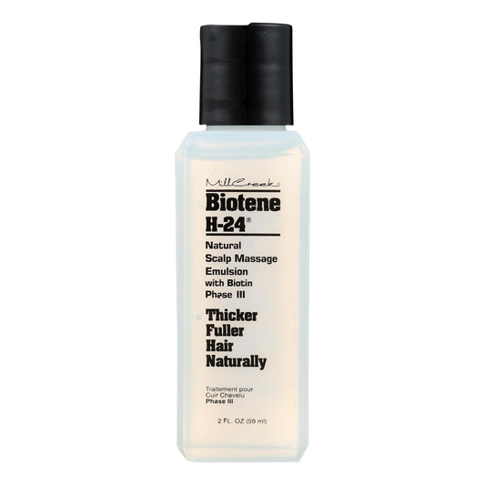 Mill Creek Biotene H-24 Natural Scalp Massage Emulsion - 2 Fl Oz | OnlyNaturals.us