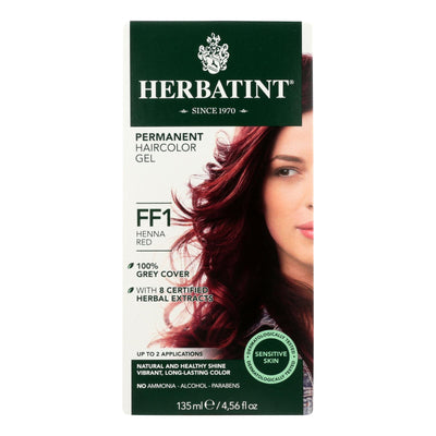 Herbatint Haircolor Kit Flash Fashion Henna Red Ff1 - 1 Kit | OnlyNaturals.us