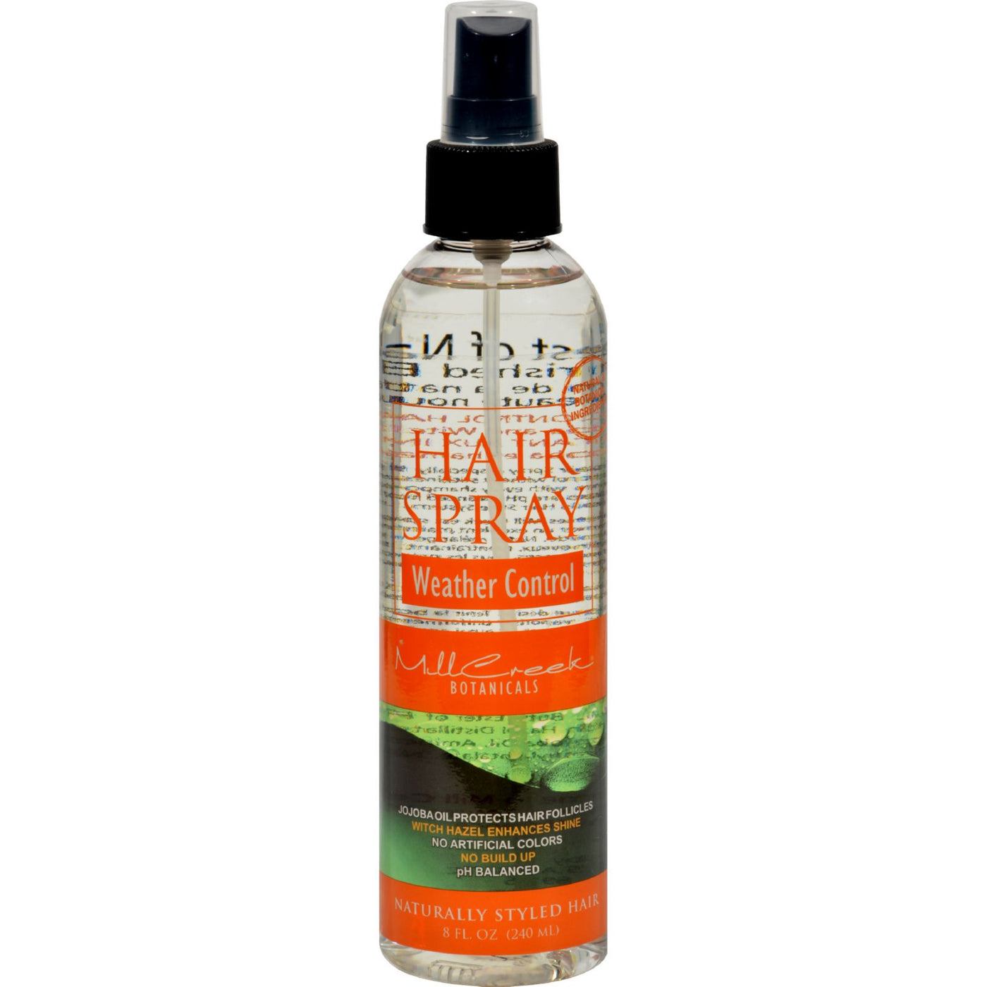 Mill Creek Hair Spray Weather Control - 8 Fl Oz | OnlyNaturals.us