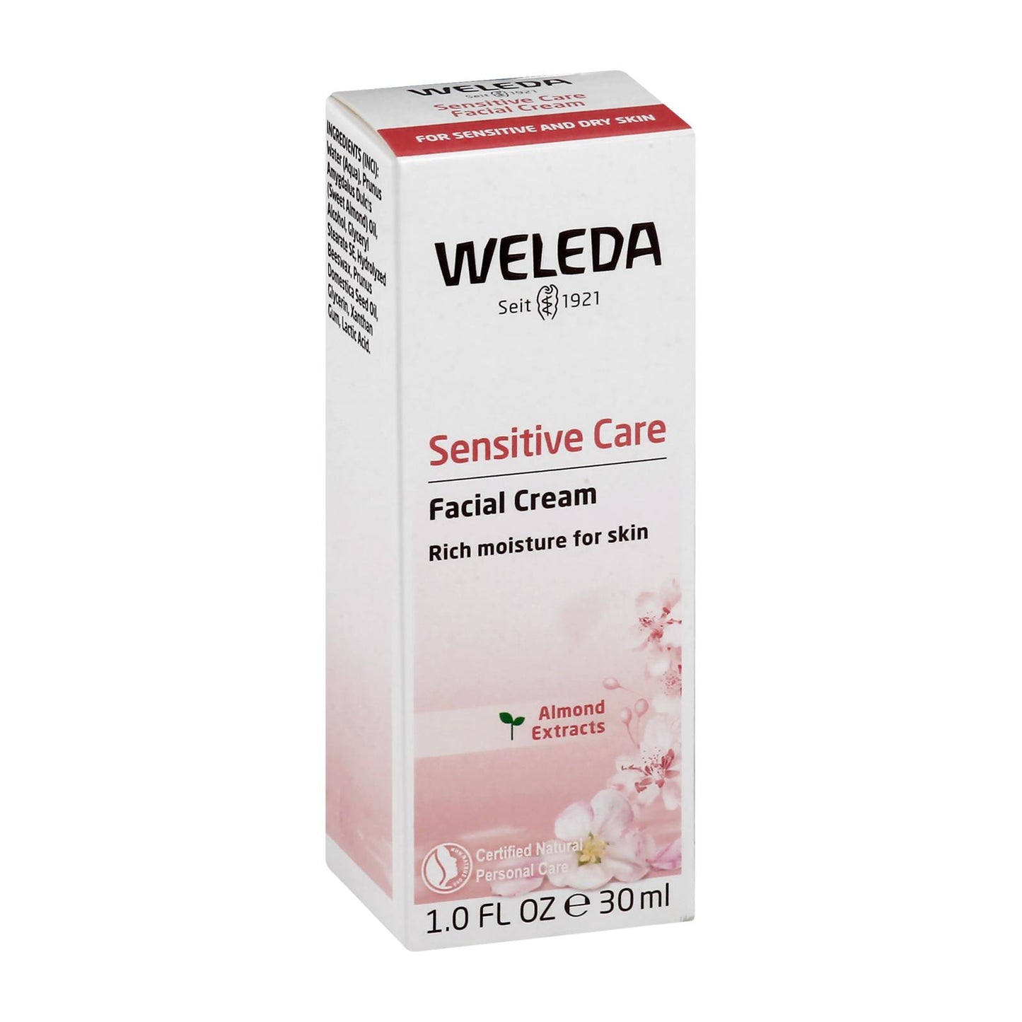 Weleda Soothing Facial Cream Almond - 1 Fl Oz | OnlyNaturals.us