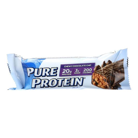 Pure Protein Bar - Chocolate Chip - Case Of 6 - 50 Grams | OnlyNaturals.us