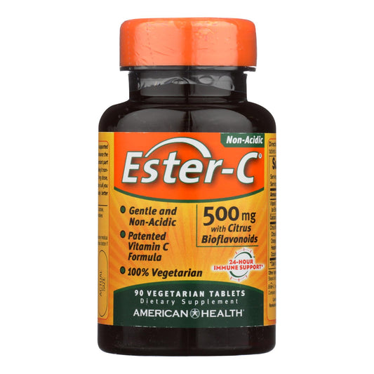 American Health - Ester-c With Citrus Bioflavonoids - 500 Mg - 90 Vegetarian Tablets | OnlyNaturals.us