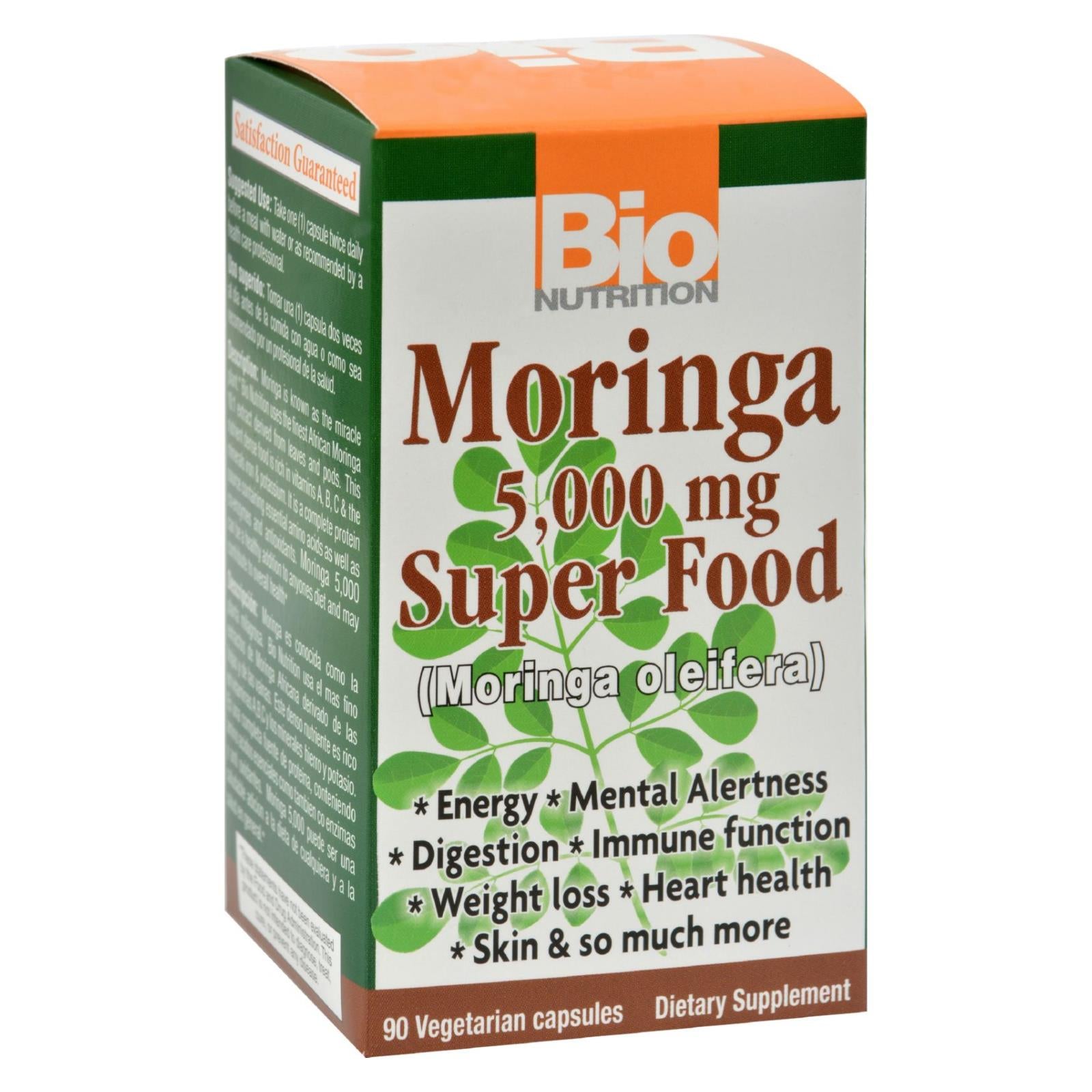 Bio Nutrition - Moringa - 5000 Mg - 90 Ct | OnlyNaturals.us