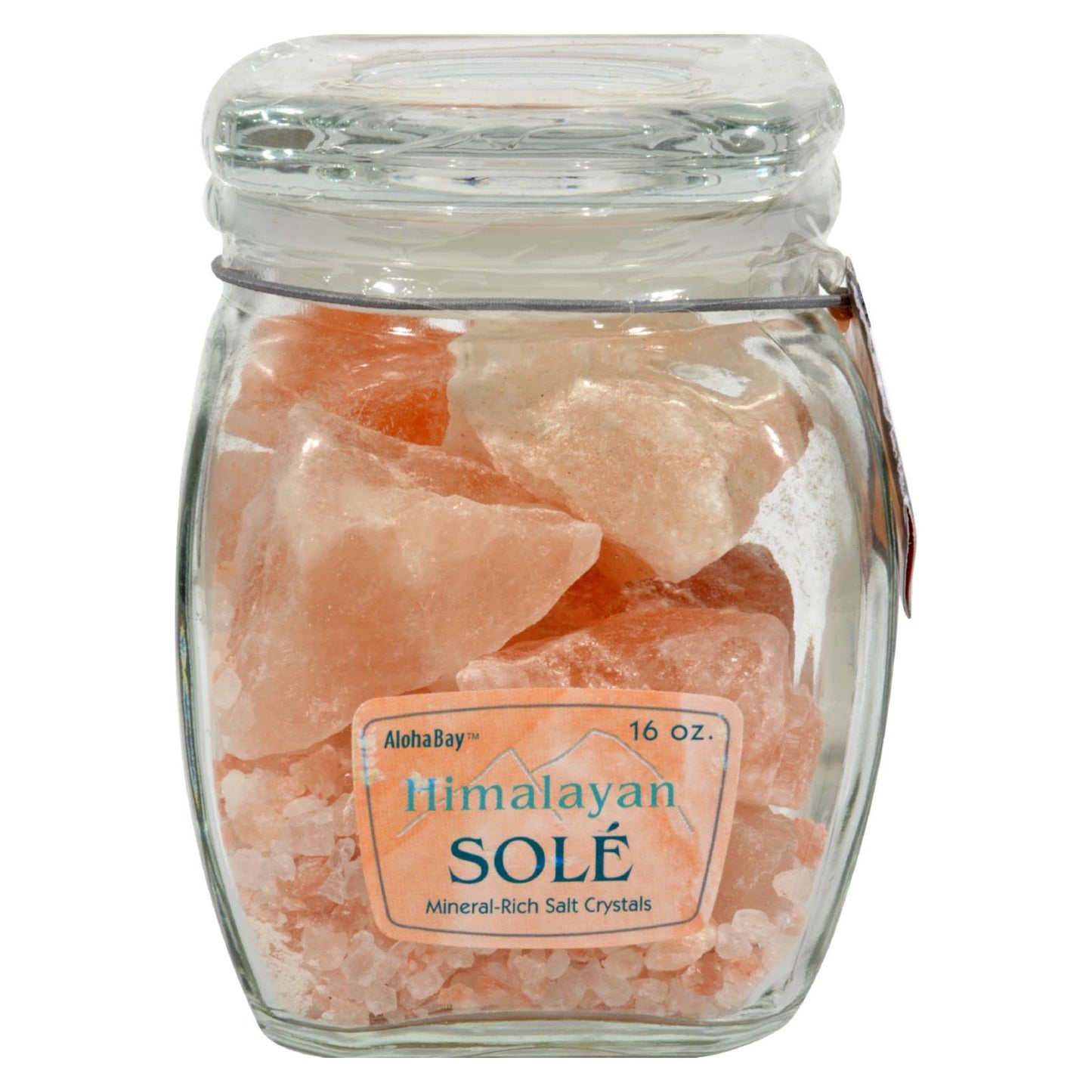 Himalayan Salt Sole Salt Chunks In Jar - 16 Oz | OnlyNaturals.us