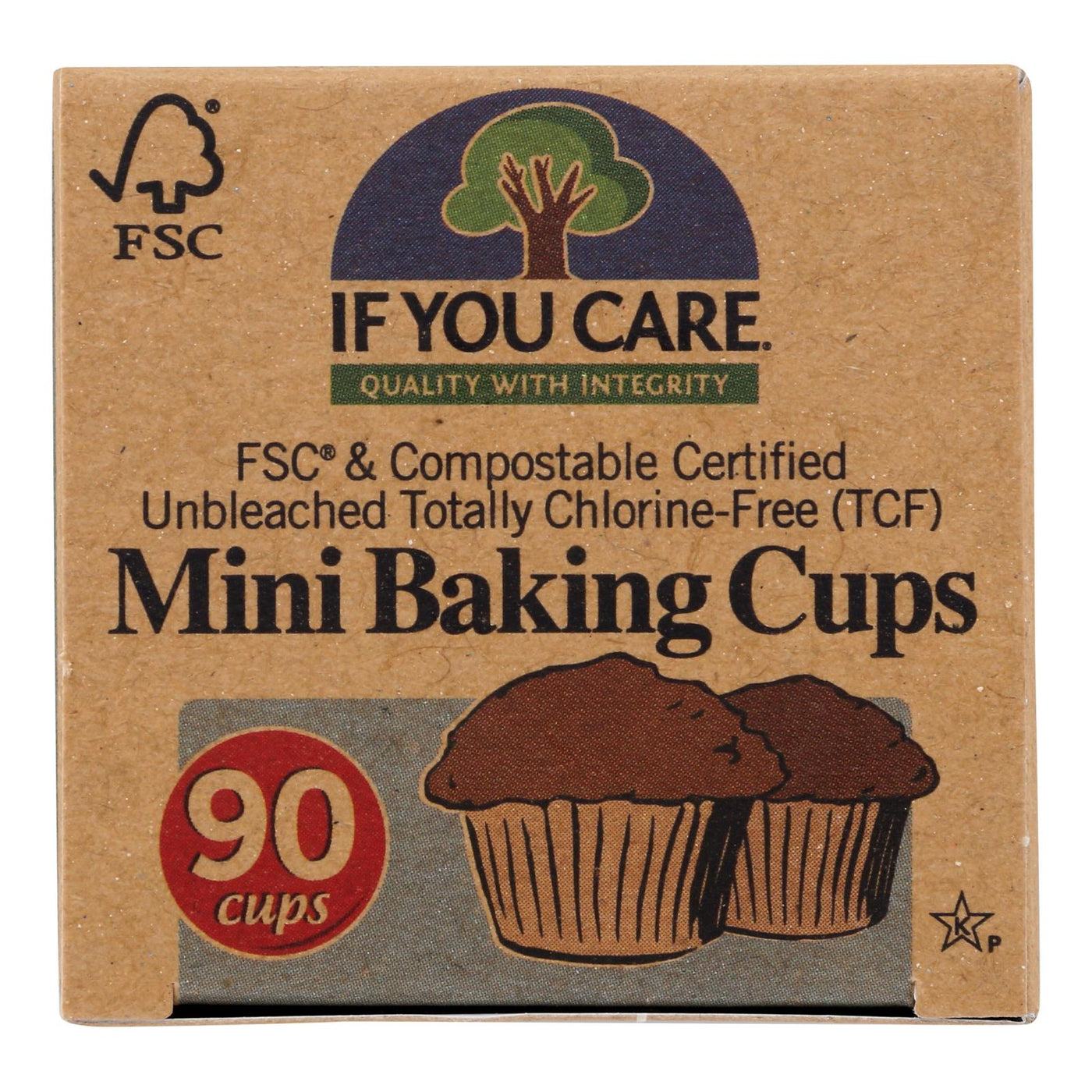 If You Care Baking Cups - Mini Cup - Case Of 24 - 90 Count | OnlyNaturals.us