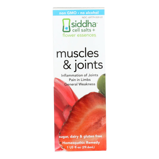 Siddha Flower Essences Muscles And Joints - 1 Fl Oz | OnlyNaturals.us