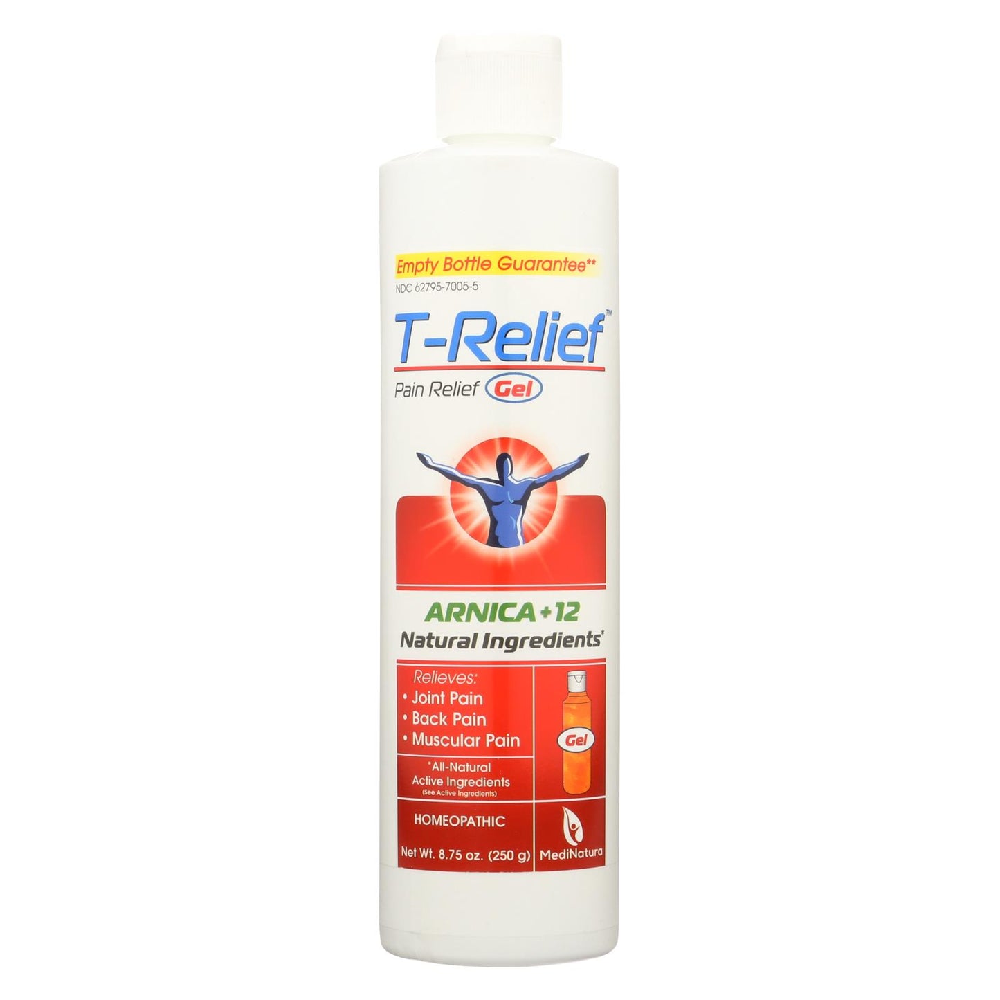 T-relief - Pain Relief Gel - Arnica - 8.75 Oz | OnlyNaturals.us