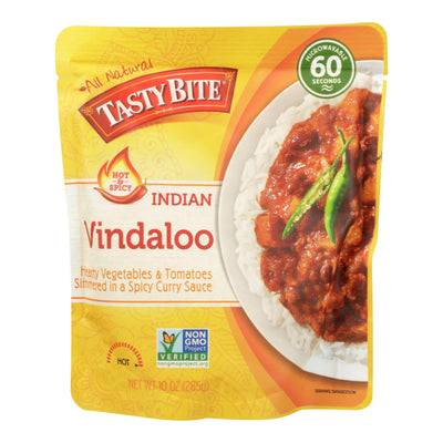 Tasty Bite Heat & Eat Indian Cuisine Entr?e - Hot & Spicy Vindaloo - Case Of 6 - 10 Oz | OnlyNaturals.us