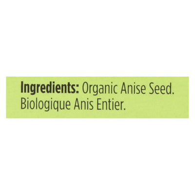 Spicely Organics - Organic Anise Whole - Case Of 6 - 0.3 Oz. | OnlyNaturals.us