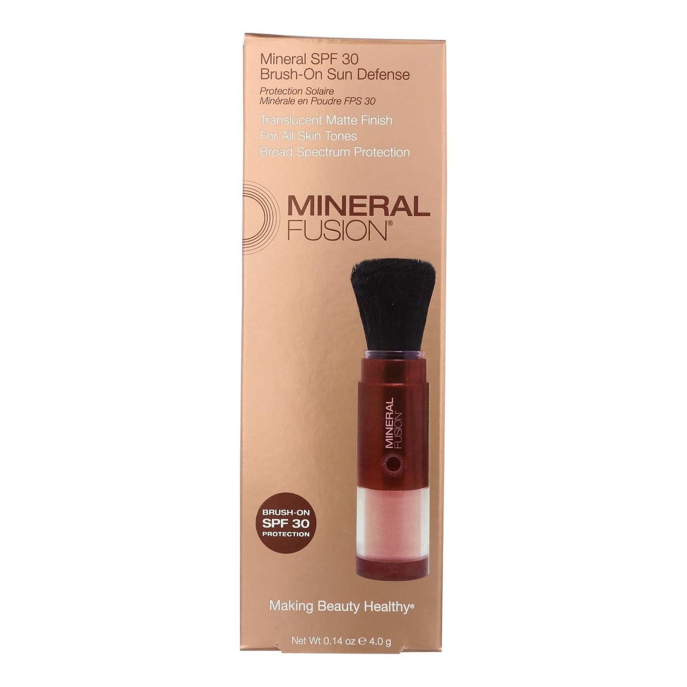 Mineral Fusion - Mineral Brush-on Sun Defense - Spf 30 - 0.14 Oz. - OnlyNaturals