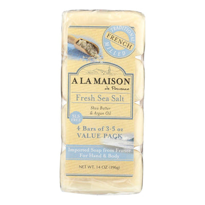 Buy A La Maison - Bar Soap - Fresh Sea Salt - 4-3.5 Oz  at OnlyNaturals.us
