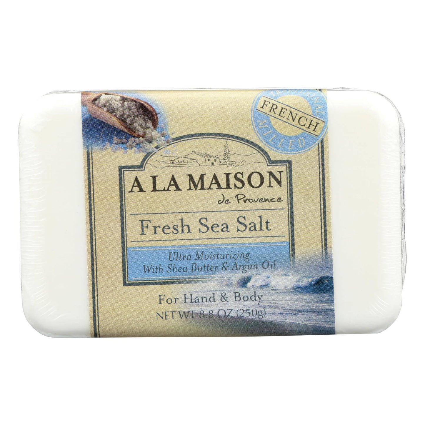 A La Maison - Bar Soap - Fresh Sea Salt - 8.8 Oz | OnlyNaturals.us