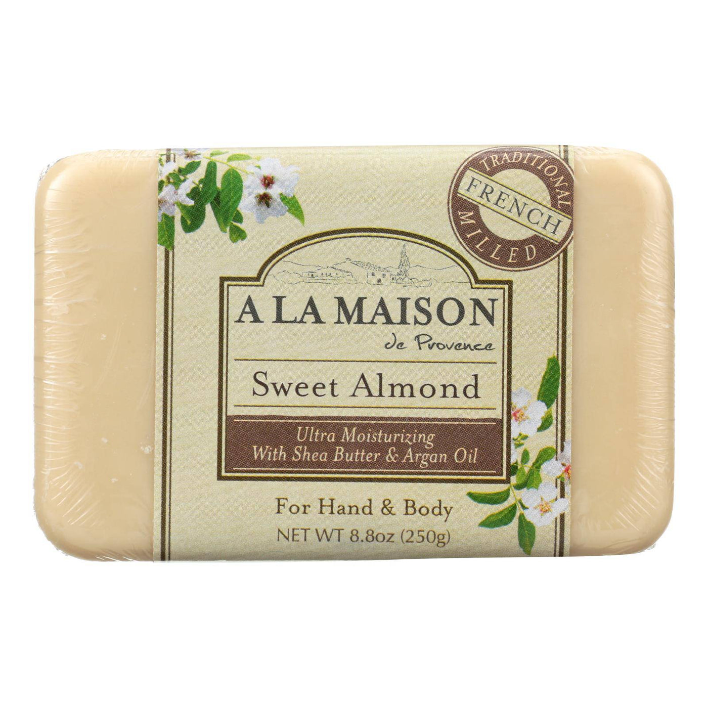 A La Maison - Bar Soap - Sweet Almond - 8.8 Oz | OnlyNaturals.us