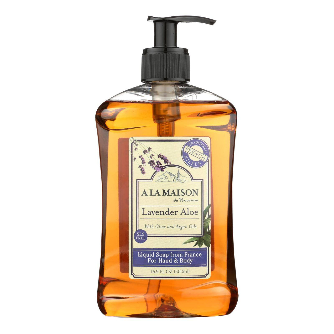 A La Maison - French Liquid Soap - Lavender Aloe - 16.9 Fl Oz | OnlyNaturals.us