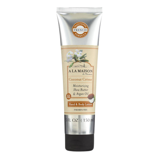 A La Maison - Hand And Body Lotion - Coconut Creme - 5 Fl Oz | OnlyNaturals.us