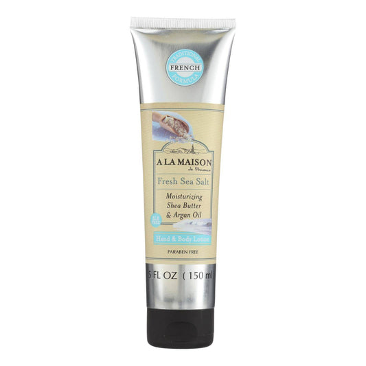 A La Maison - Hand And Body Lotion - Fresh Sea Salt - 5 Fl Oz | OnlyNaturals.us