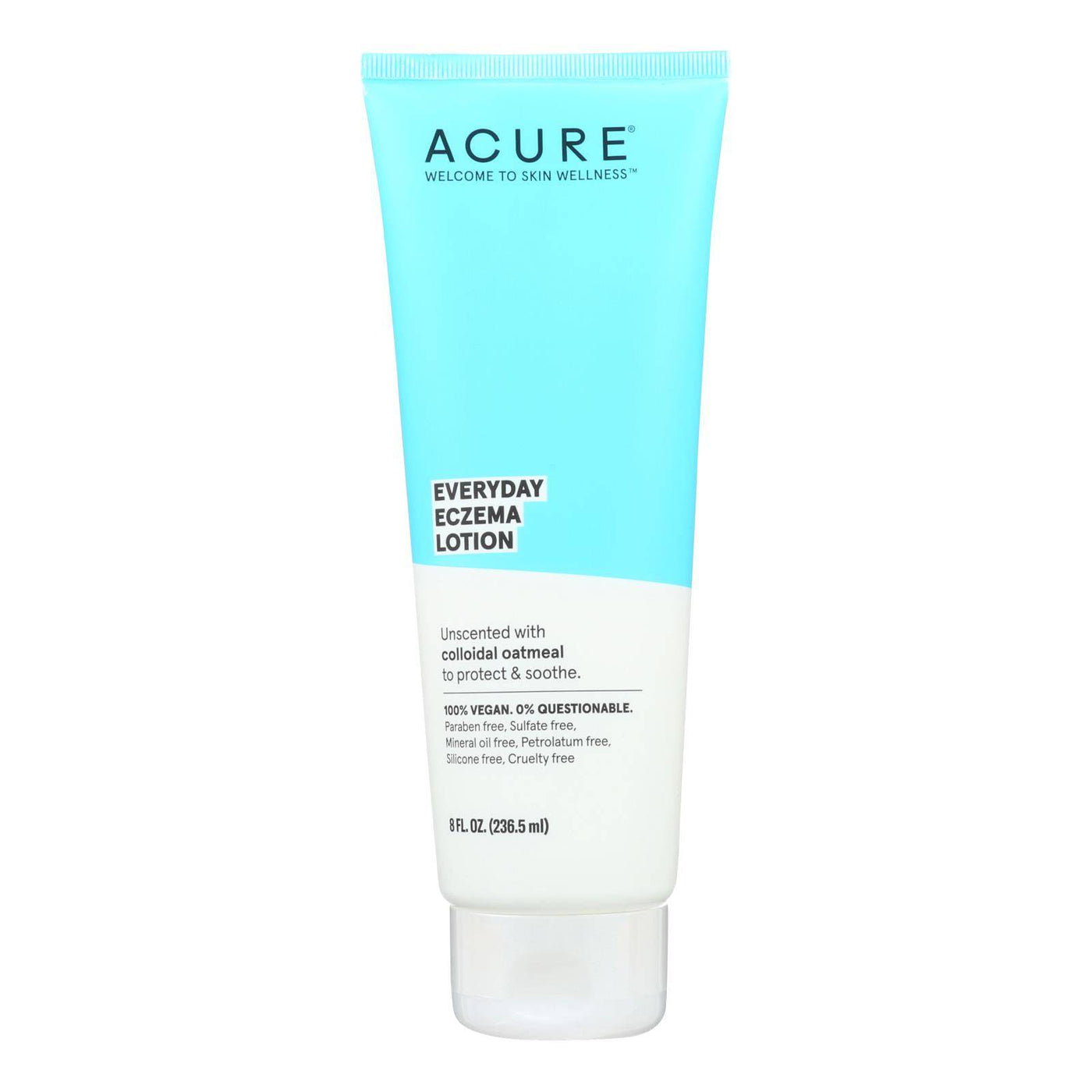 Acure - Lotion - Everyday Eczema - Unscented With Oatmeal - 8 Fl Oz. | OnlyNaturals.us