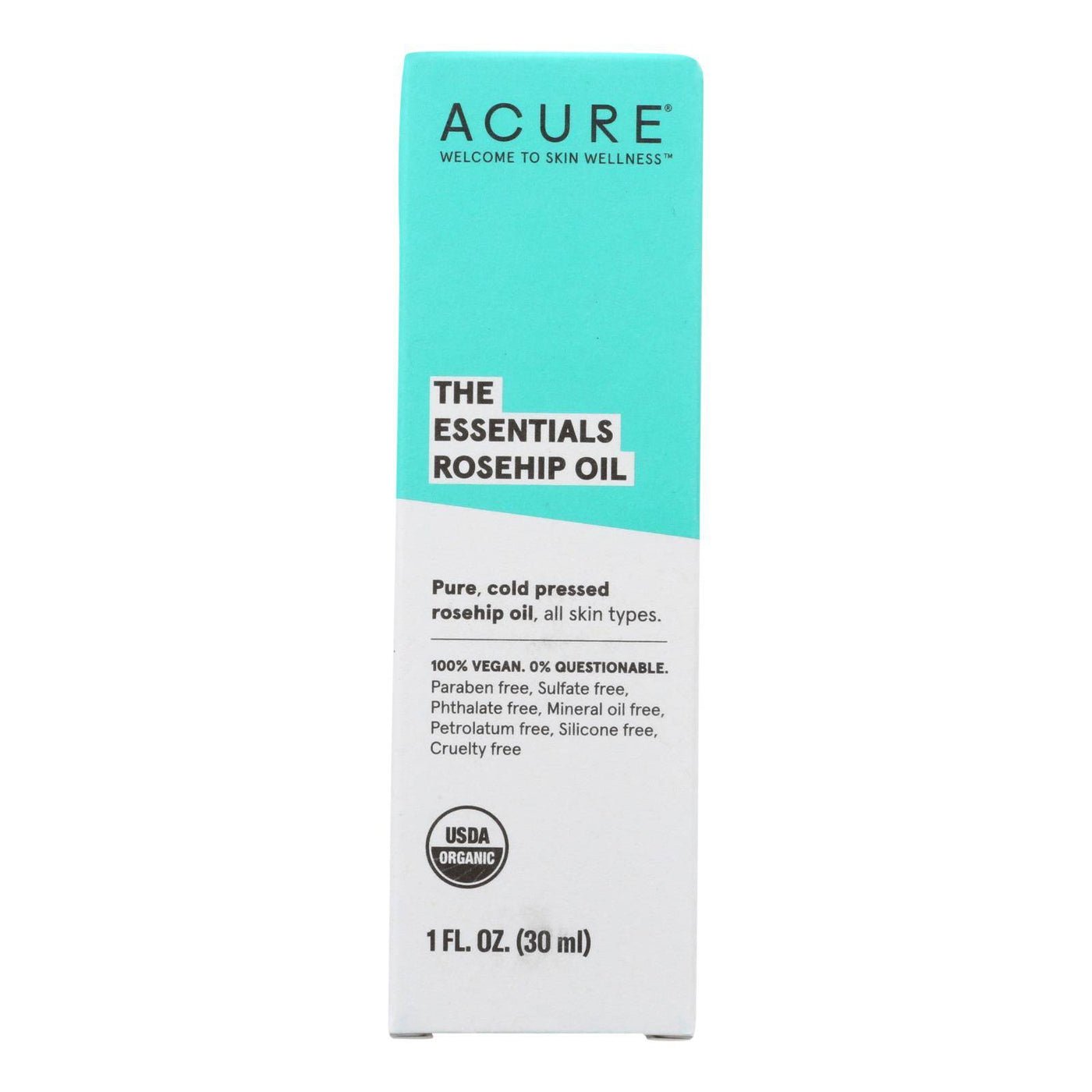 Acure - Oil - Rosehip - 1 Fl Oz | OnlyNaturals.us
