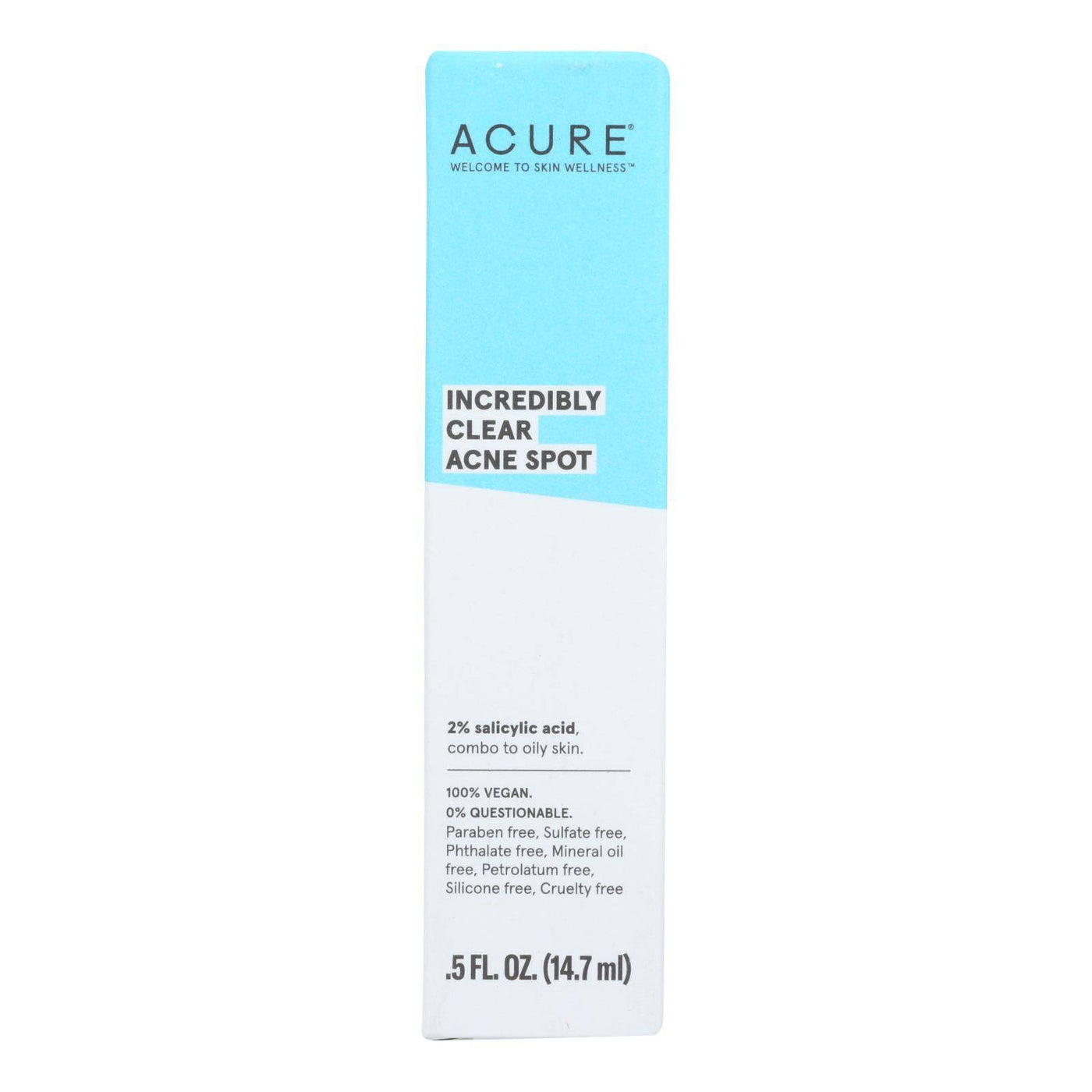 Acure - Spot Treatment - Acne - .5 Fl Oz | OnlyNaturals.us