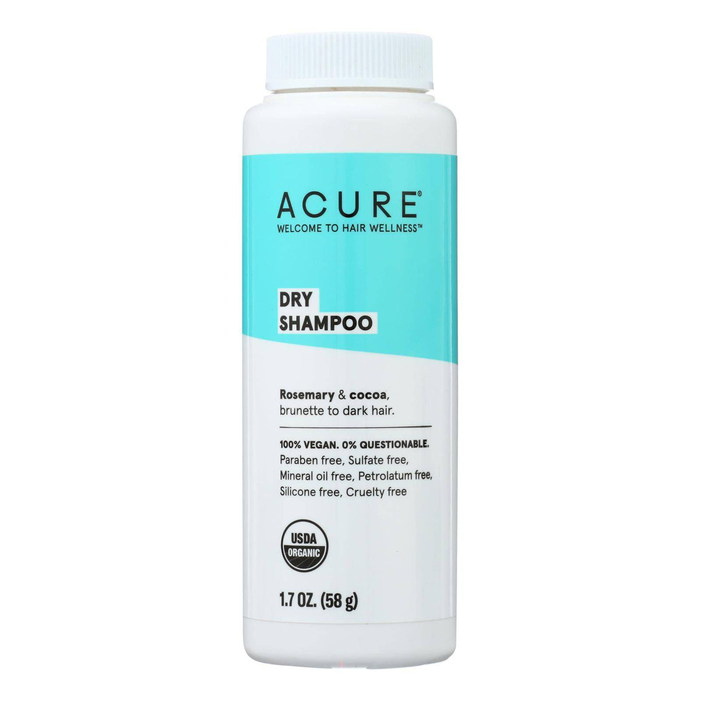 Acure - Shampoo - Organic - Dry - Brnt - Dark - 1.7 Oz | OnlyNaturals.us