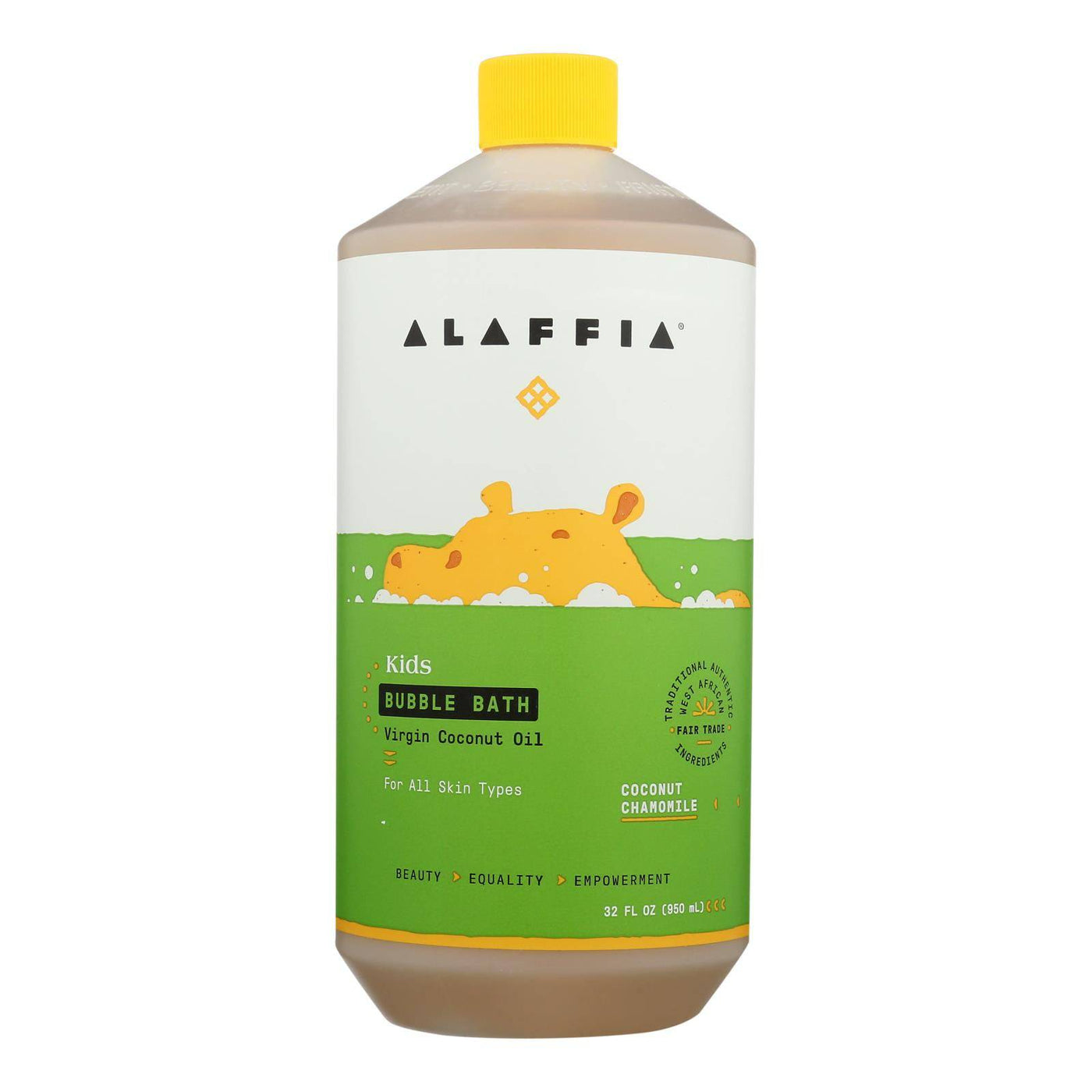 Alaffia - Everyday Bubble Bath - Coconut Chamomile - 32 Fl Oz. | OnlyNaturals.us