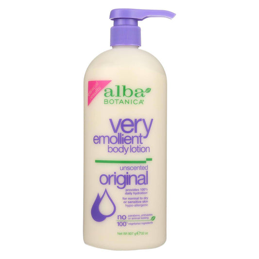 Buy Alba Botanica - Very Emollient Body Lotion - Unscented - 32 Fl Oz  at OnlyNaturals.us