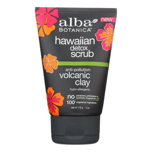 Alba Botanica - Hawaiian Scrub - Detox - 4 Oz | OnlyNaturals.us