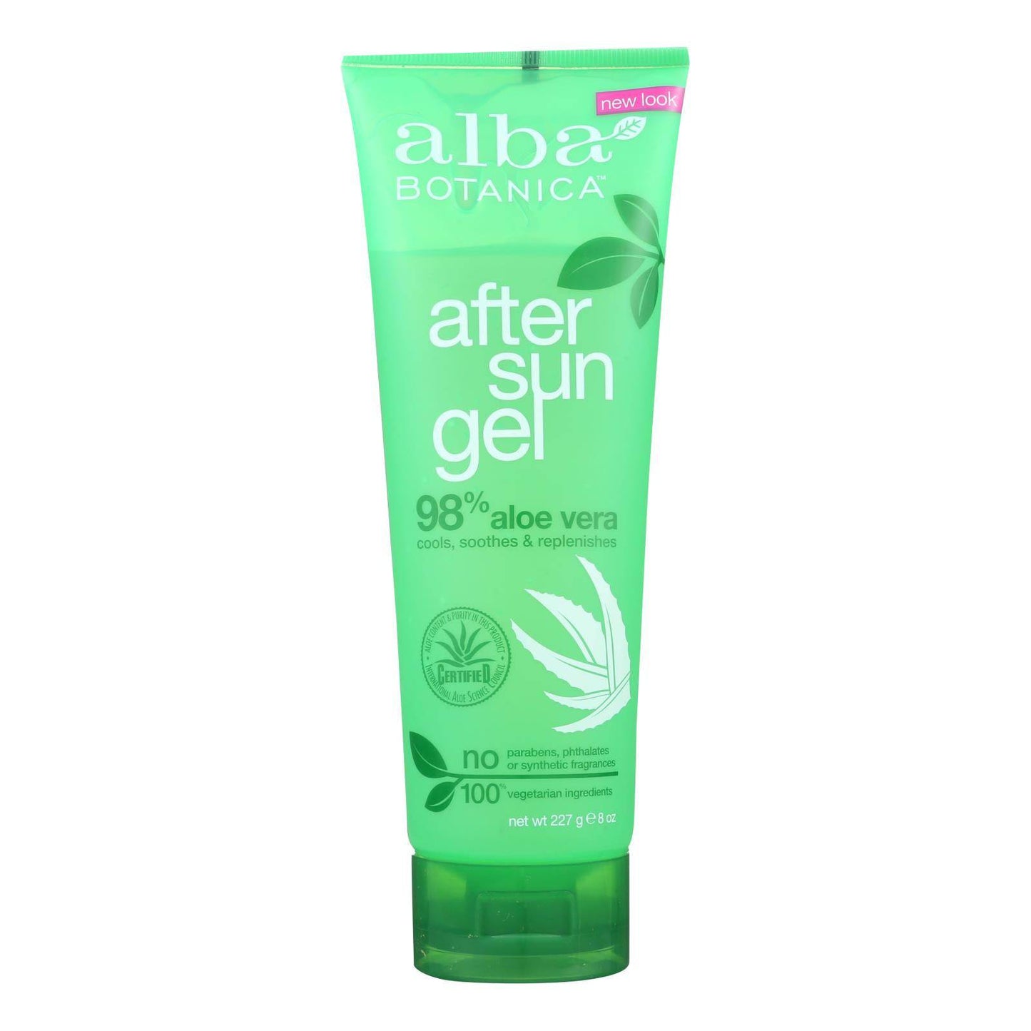 Buy Alba Botanica - After Sun Gel - 98% Aloe - 8 Oz  at OnlyNaturals.us