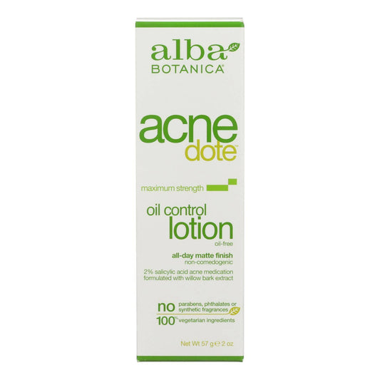 Buy Alba Botanica - Natural Acnedote Oil Control Lotion - 2 Fl Oz  at OnlyNaturals.us
